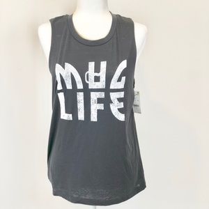 NWT super soft Mug Life tank.